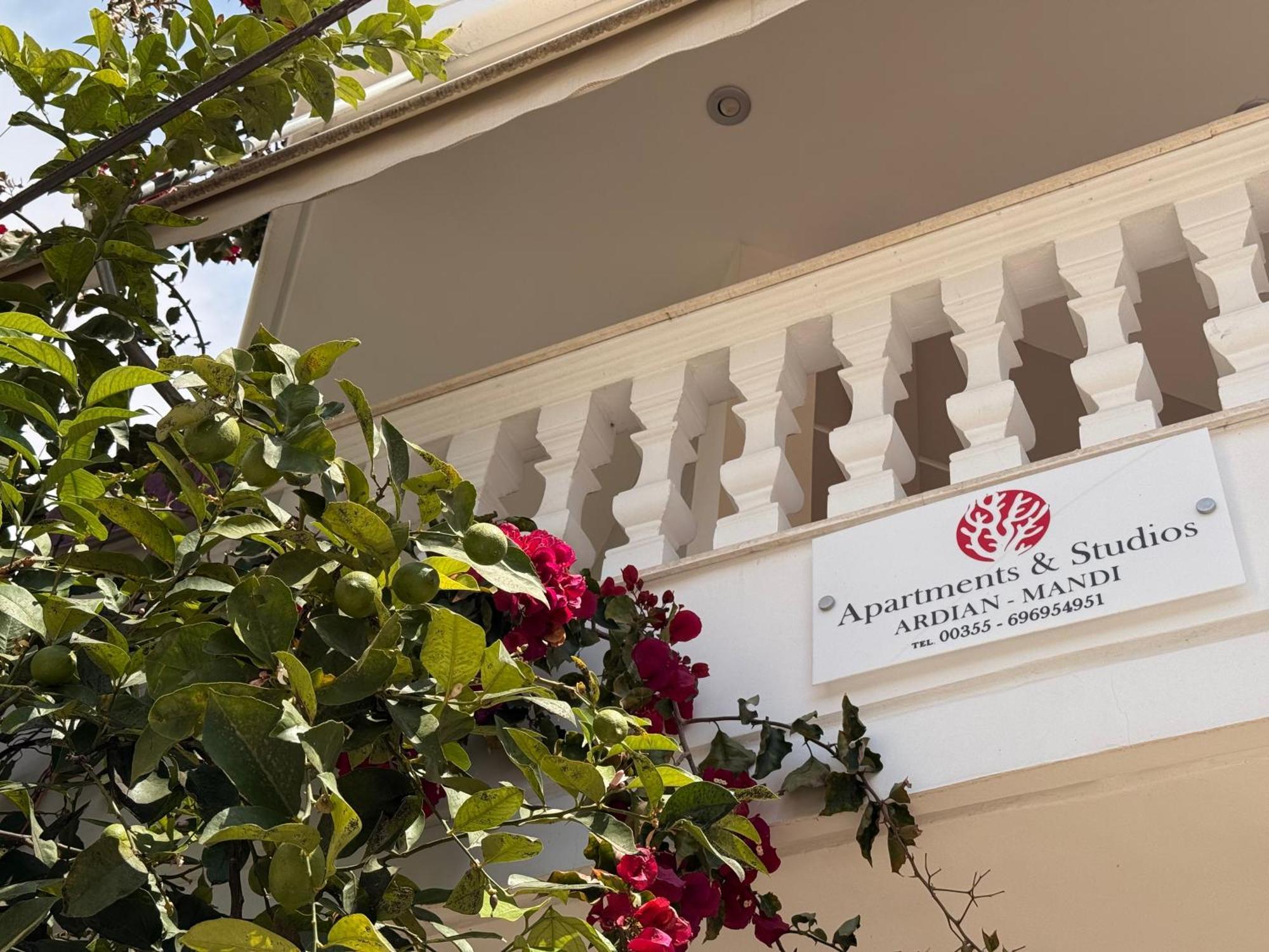 Apartments & Studios Ardian-Mandi Sarande-Albania المظهر الخارجي الصورة